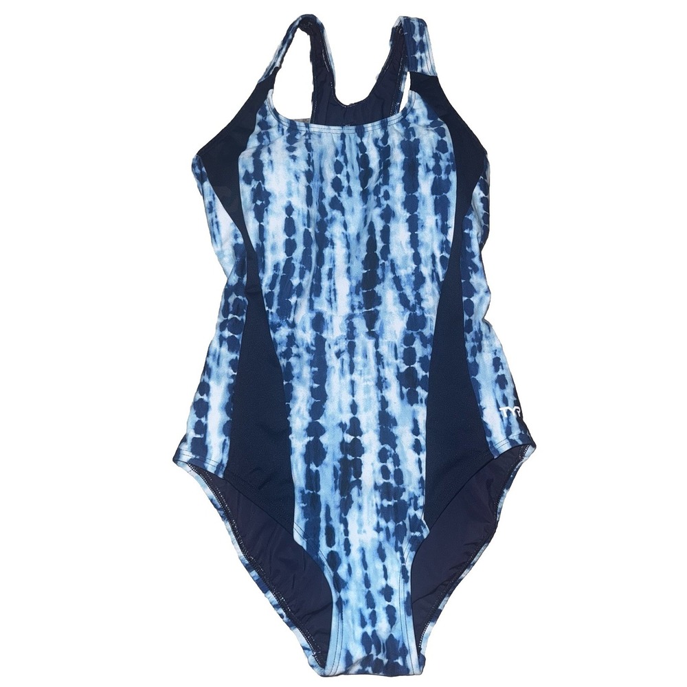 TYR Power controlfit Tie Dye Shibori Sculpted Body Swim Size 10‎ NWT